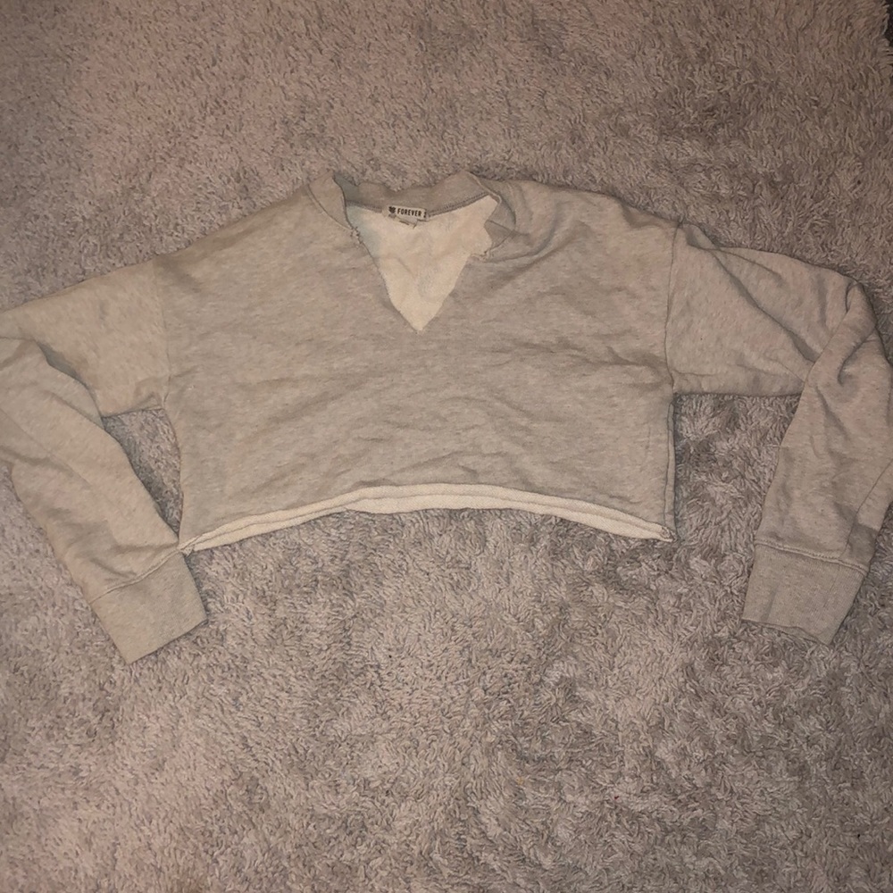 Forever 21 Crop Sweatshirt
